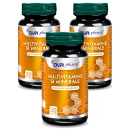 Set Multivitamine minerale 3x30cps - DVR PHARM