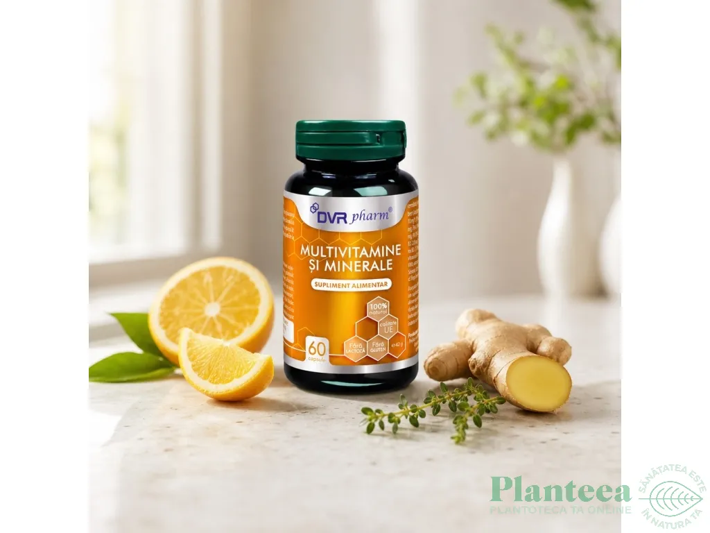 Set Multivitamine minerale 2x60cps - DVR PHARM