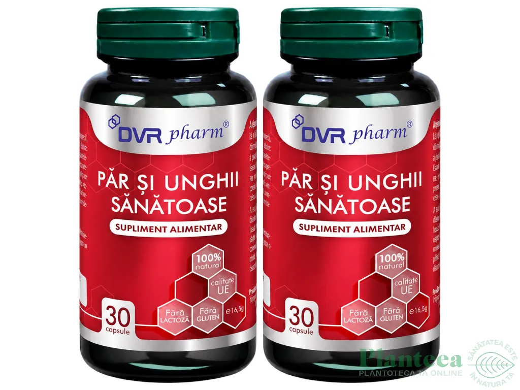 Set Par unghii sanatoase 2x30cps - DVR PHARM