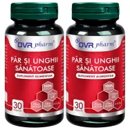 Set Par unghii sanatoase 2x30cps - DVR PHARM