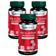 Set Par unghii sanatoase 3x30cps - DVR PHARM