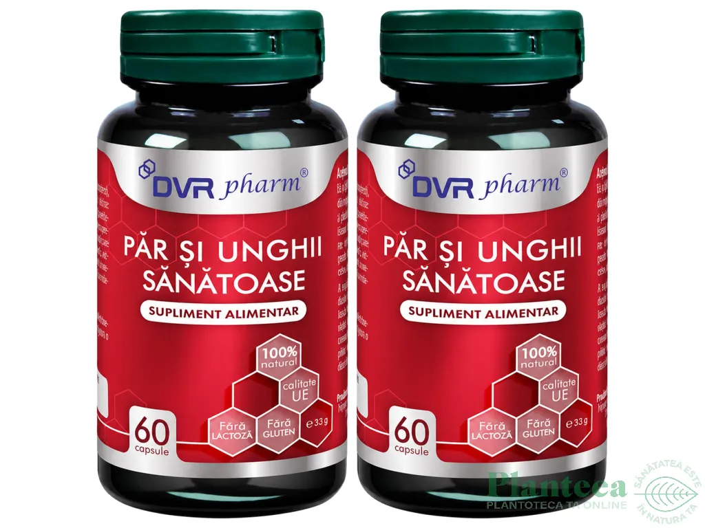 Set Par unghii sanatoase 2x60cps - DVR PHARM