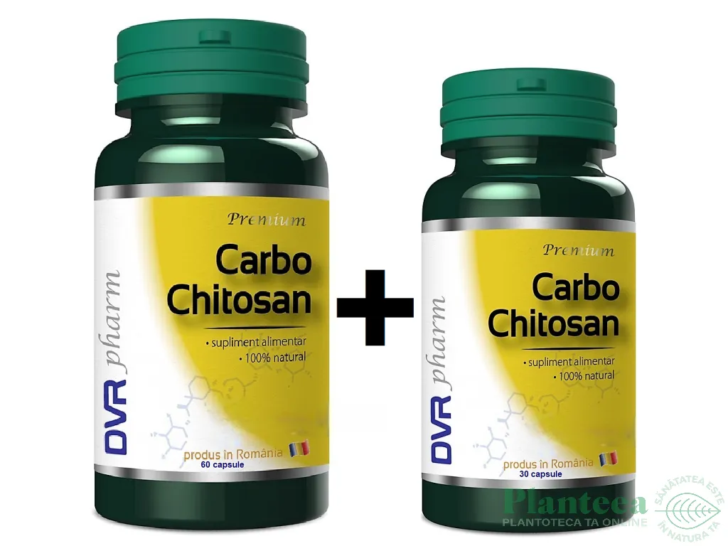 Pachet Carbo chitosan 60+30cps - DVR PHARM