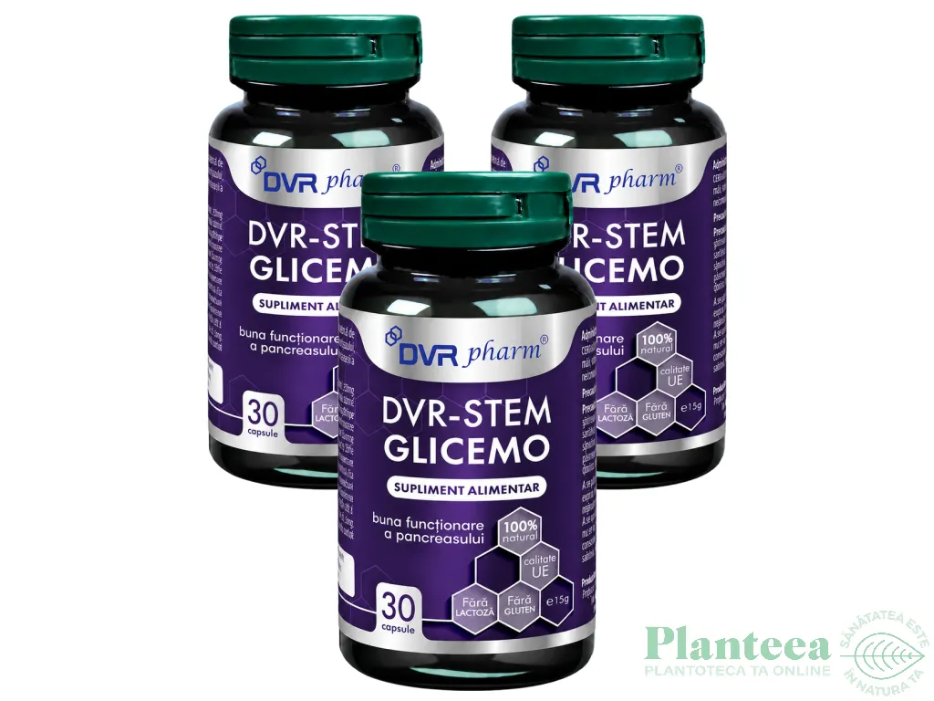 Set Stem Glicemo 3x30cps - DVR PHARM