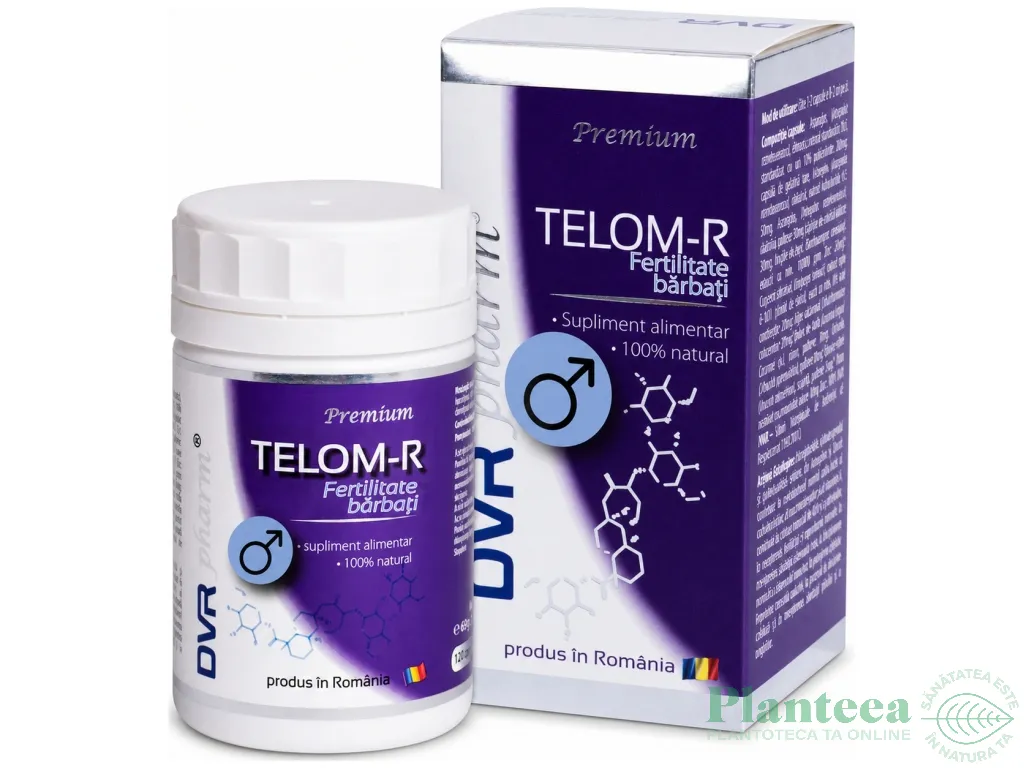 Telom R Fertilitate barbati 120cps - DVR PHARM