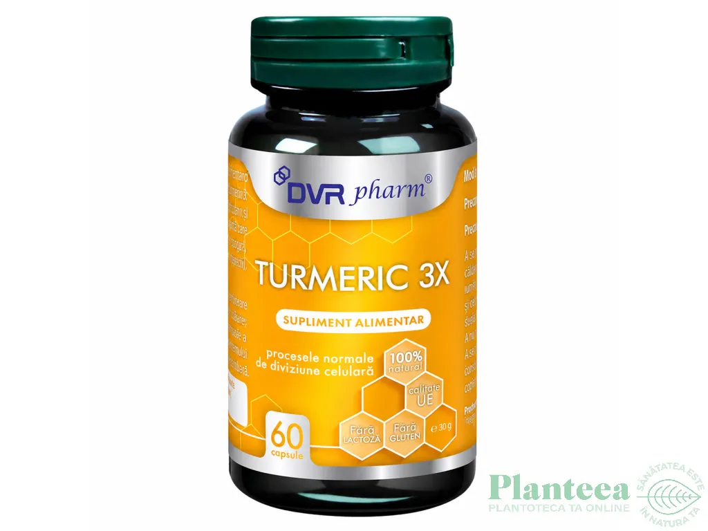 Turmeric 3X 1x60cps - DVR PHARM