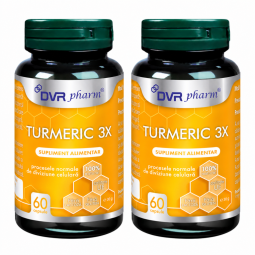 Set Turmeric 3X 2x60cps - DVR PHARM