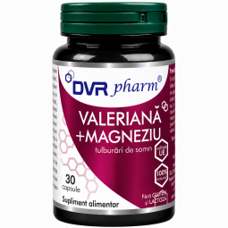 Valeriana magneziu 1x30cps - DVR PHARM