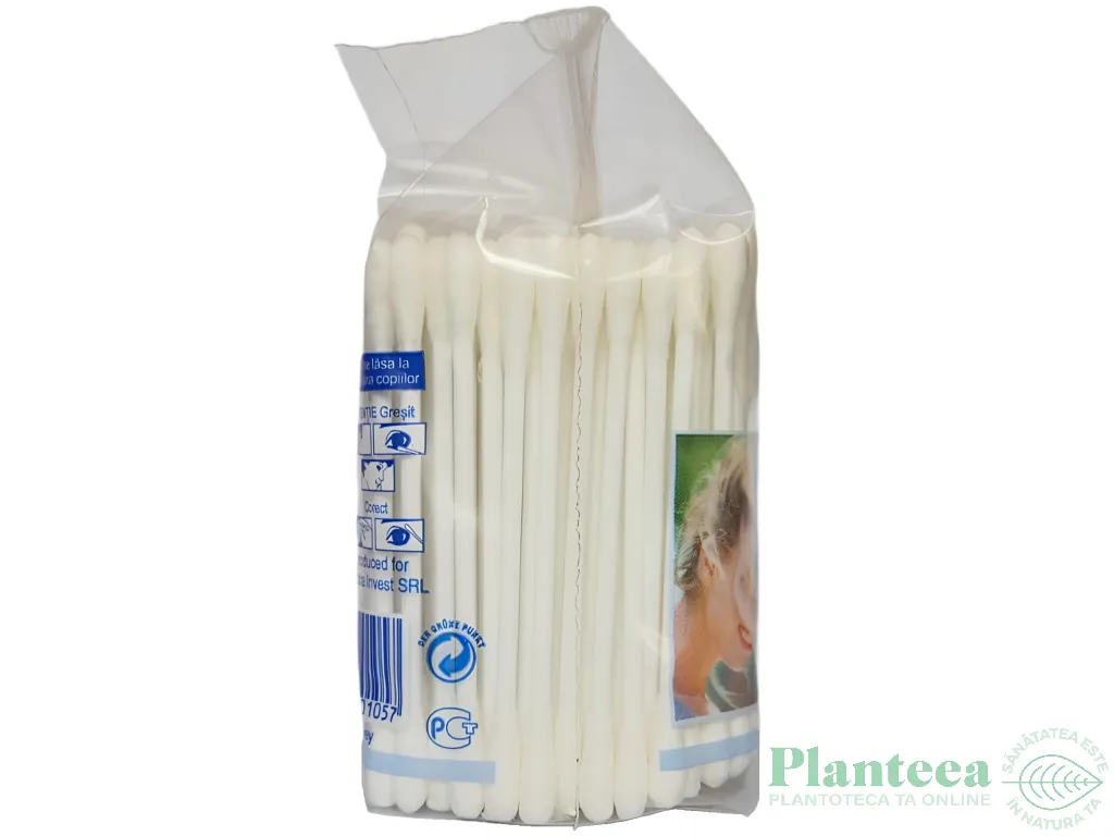 Betisoare urechi bumbac adulti 300b - LEONEX