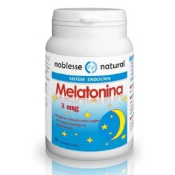 Melatonina 3mg 30cp - NOBLESSE NATURAL