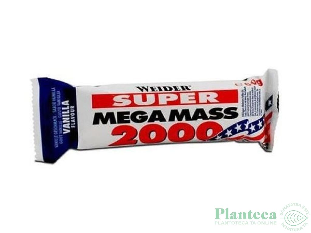 Baton Mega mass 2000 vanilie 60g - WEIDER