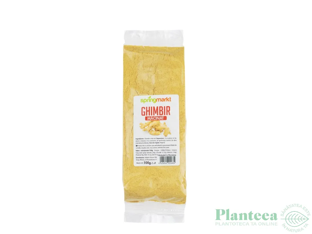 Condiment ghimbir macinat 100g - SPRINGMARKT