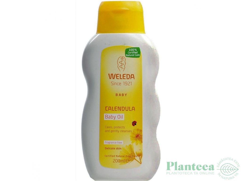 Ulei corp galbenele bebe 200ml - WELEDA