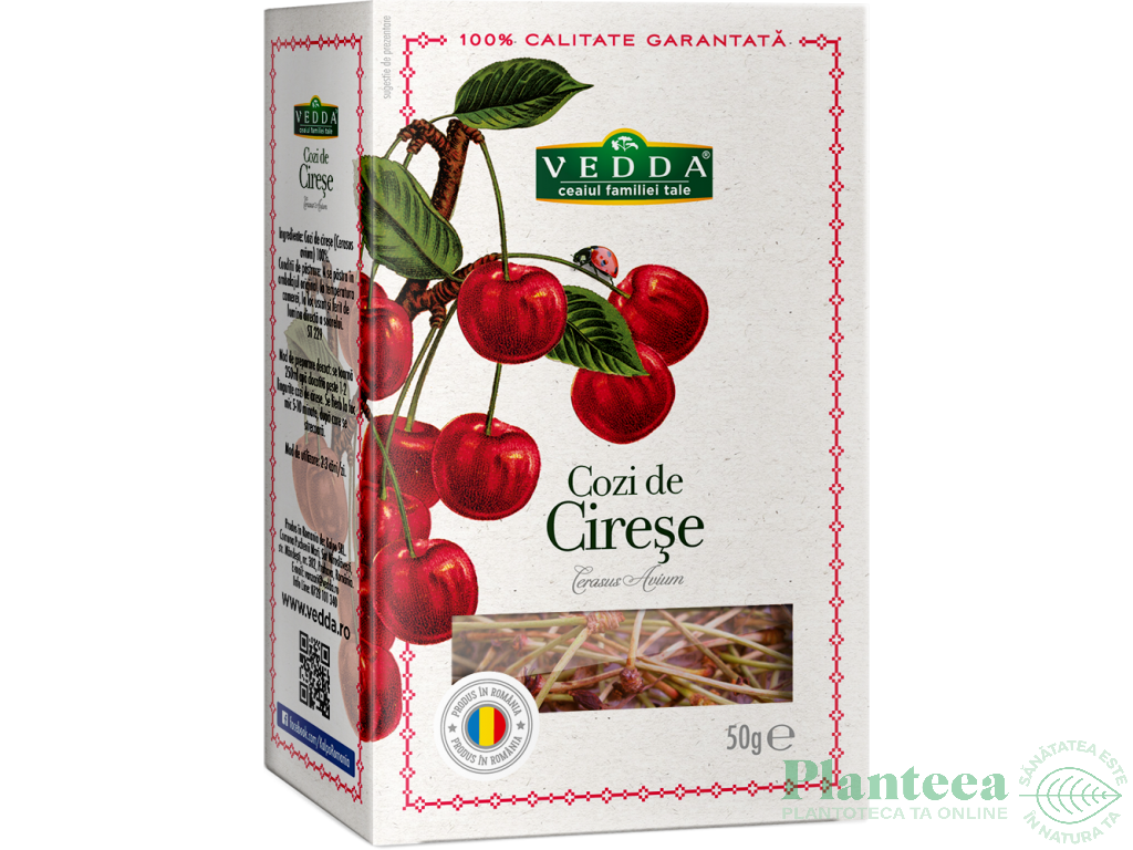 Ceai cozi cirese 50g - VEDDA