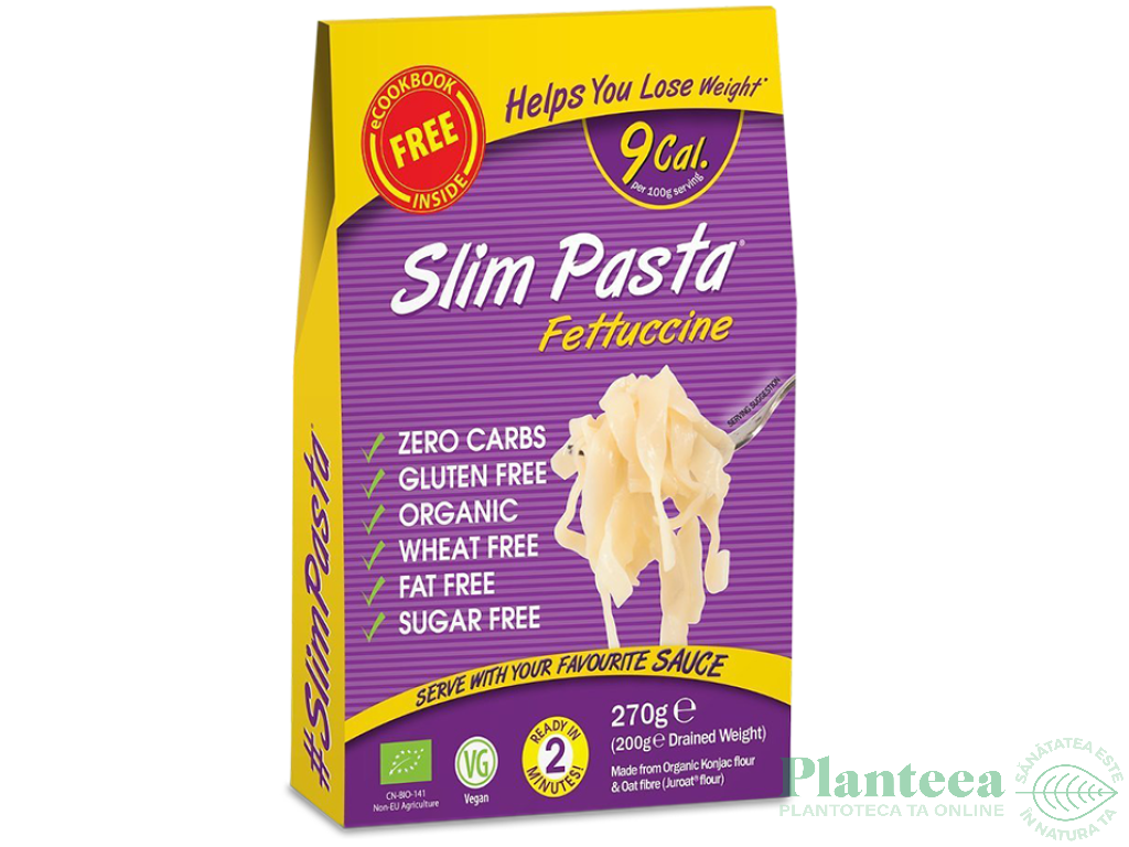 Paste fettuccine konjac eco 270g - SLIM PASTA