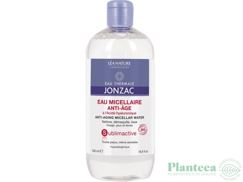 Apa micelara antiage Sublimactive 500ml - JONZAC