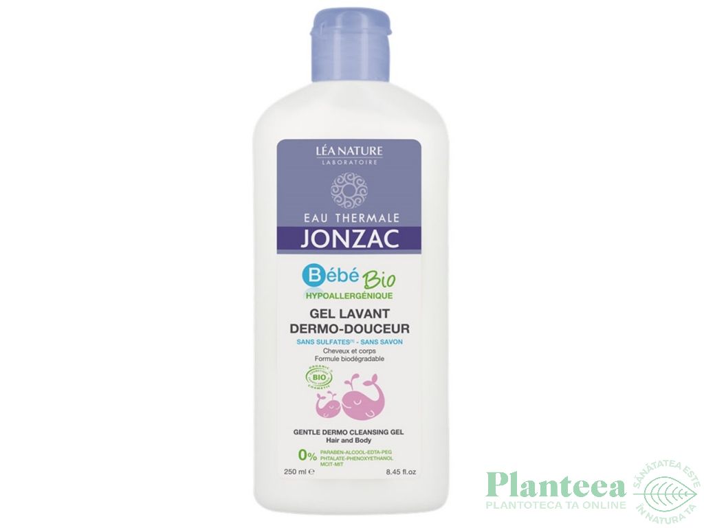 Gel delicat spalare par corp bebe 250ml - JONZAC