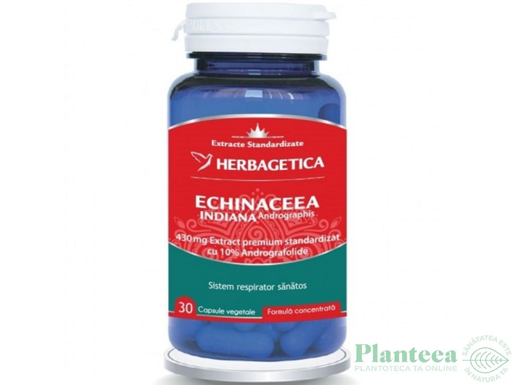 Andrographis [Echinaceea indiana] 430mg 30cps - HERBAGETICA