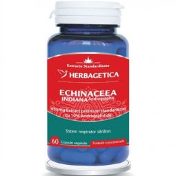 Andrographis [Echinaceea indiana] 430mg 60cps - HERBAGETICA