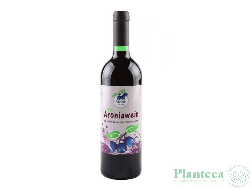 Vin rosu demisec Aronia bio 750ml - ARONIA ORIGINAL