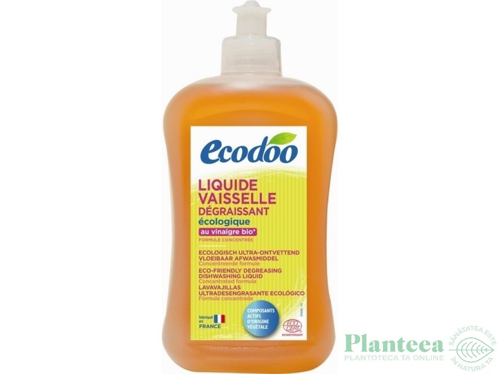 Detergent lichid vase ultradegresant {m} 500ml - ECODOO