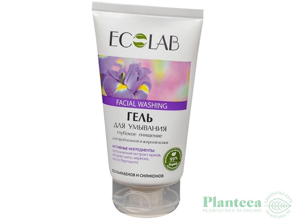 Gel purifiant curatare ten gras 150ml - ECOLAB