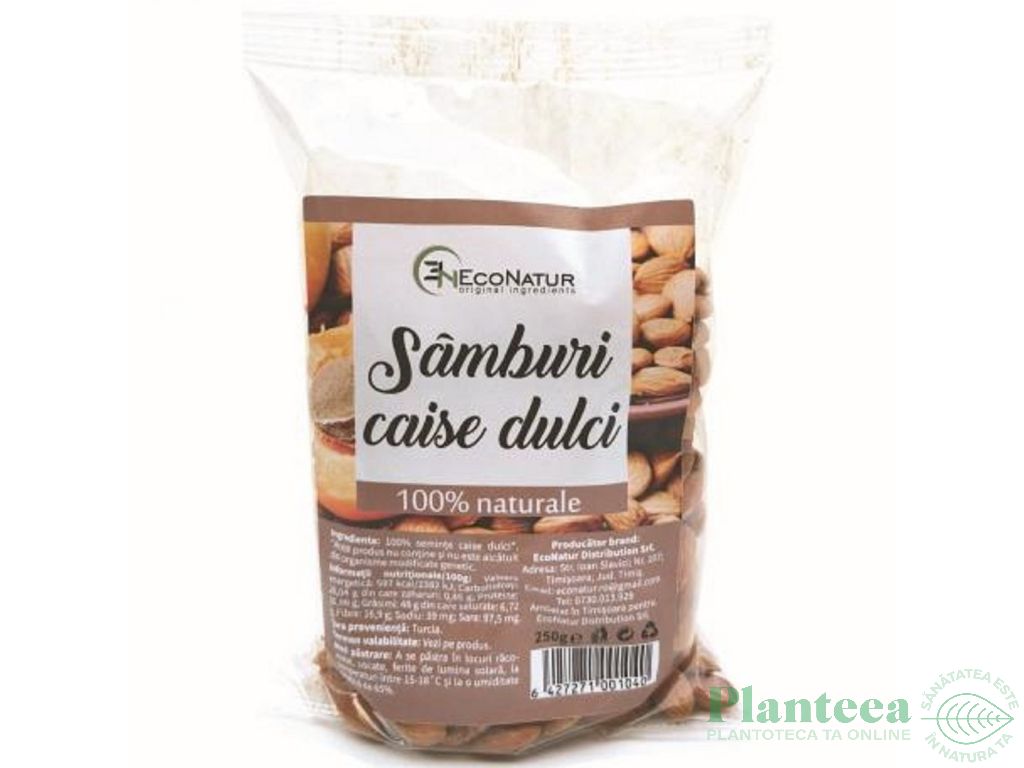 Samburi dulci caise 250g - ECONATUR