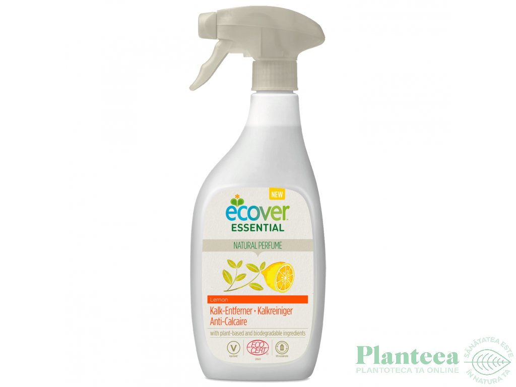 Solutie anticalcar lamaie 500ml - ECOVER ESSENTIAL