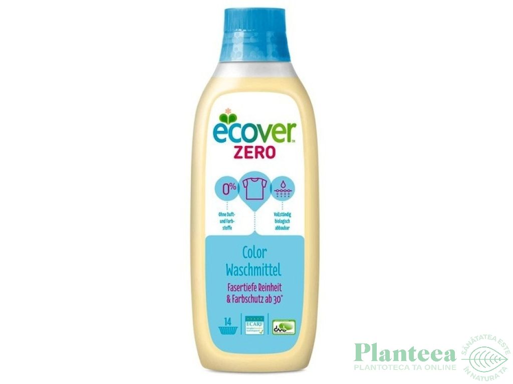 Detergent lichid rufe Zero Sensitive 1L - ECOVER