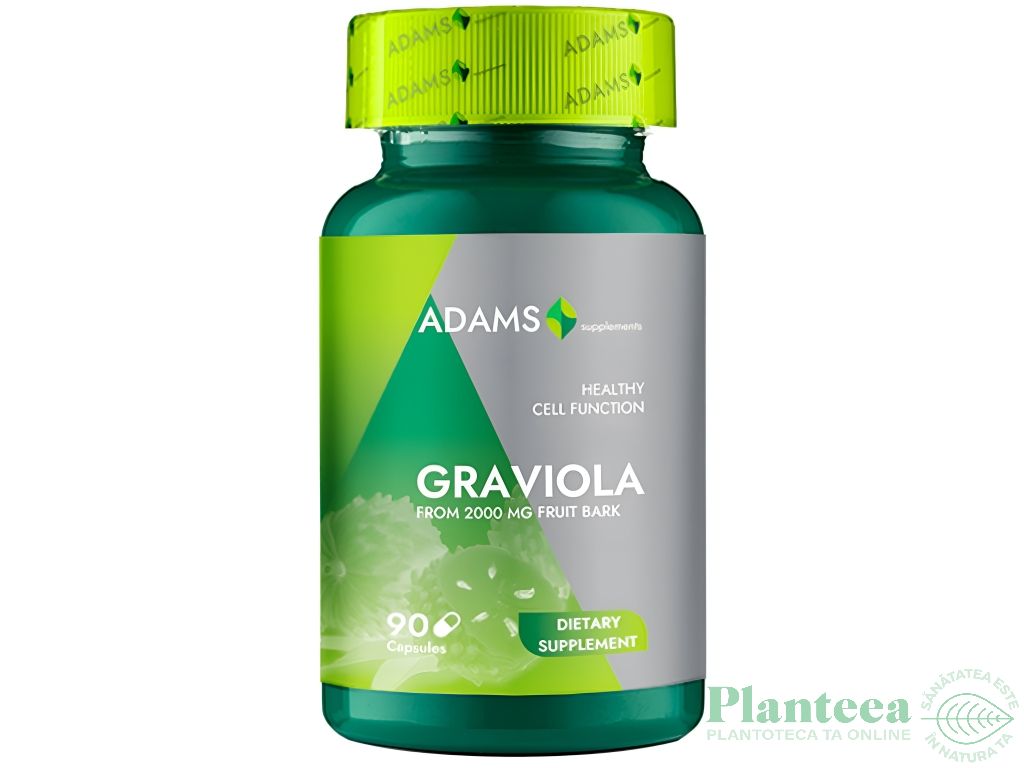 Graviola 500mg 90cps - ADAMS SUPPLEMENTS