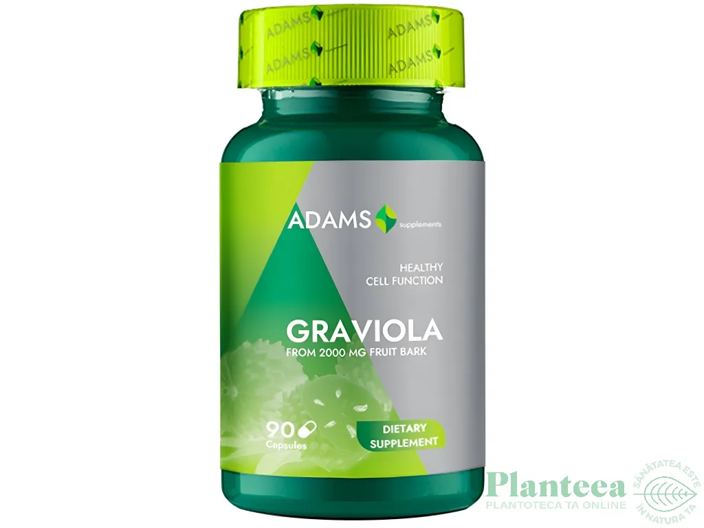 Graviola 500mg 90cps - ADAMS SUPPLEMENTS