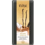 Ciocolata alba vanilie eco 80g - VIVANI
