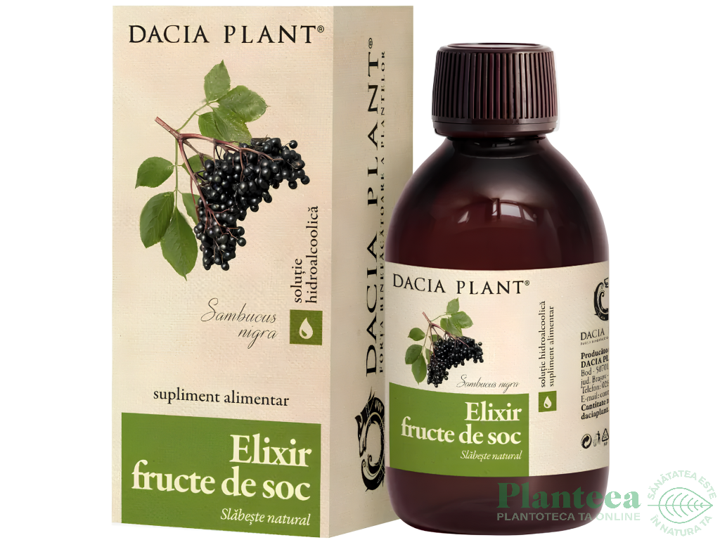 Tinctura elixir soc fructe 200ml - DACIA PLANT