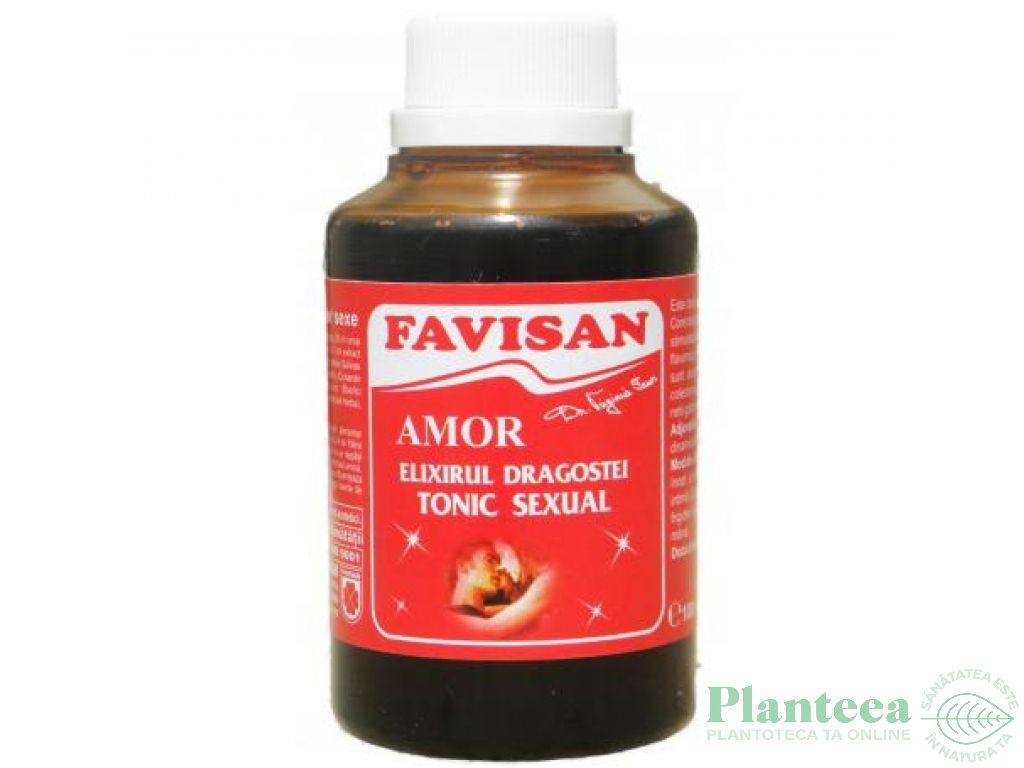 Elixirul dragostei tonic sexual Amor 100ml - FAVISAN