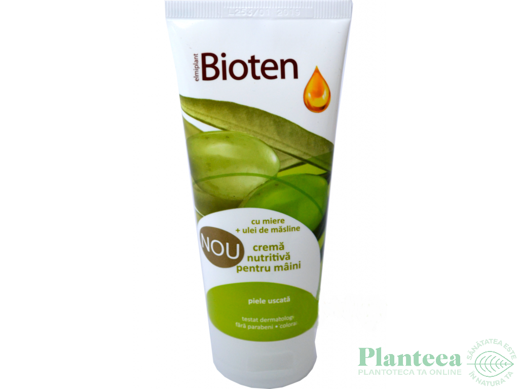 Crema maini nutritiva piele uscata Bioten 100ml - ELMIPLANT