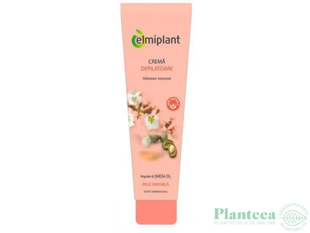 Crema depilatoare piele sensibila 150ml - ELMIPLANT