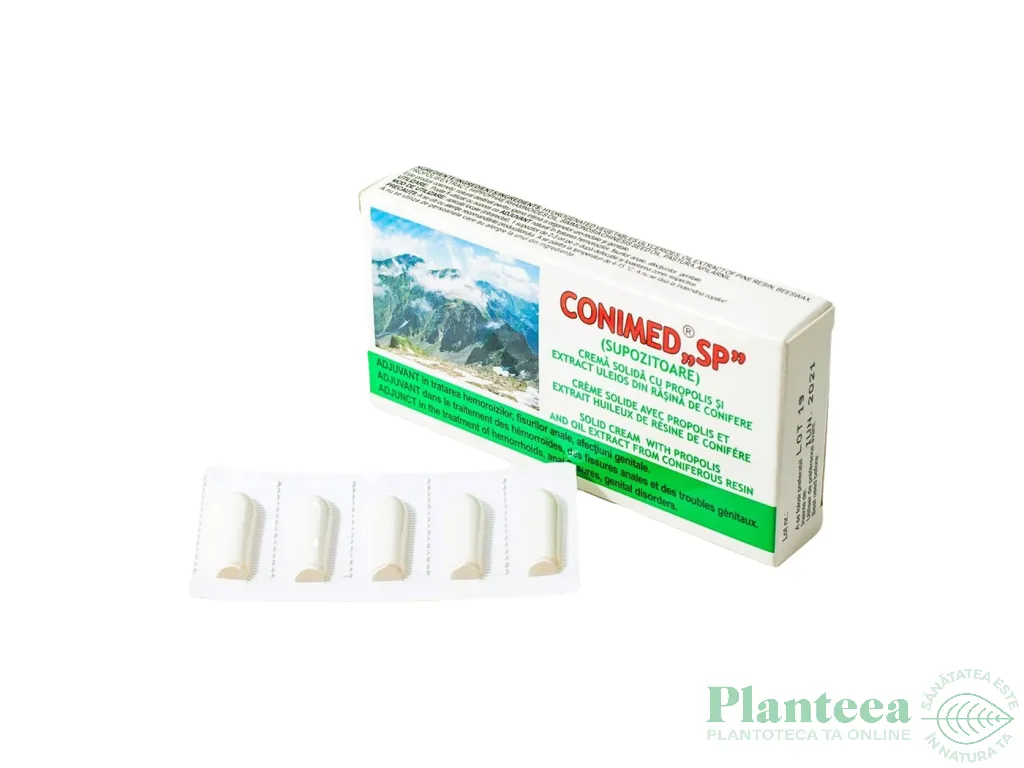 Supozitoare Conimed SP 10x1g - ELZIN PLANT