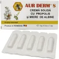 Supozitoare propolis miere Aur Derm S 10x1,5g - LAUR MED