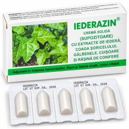 Supozitoare Iederazin 10x1,5g - ELZIN PLANT