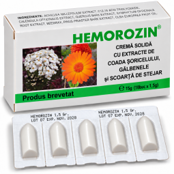 Supozitoare Hemorozin 10x1,5g - ELZIN PLANT