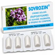 Supozitoare Sovrozin 10x1,5g - ELZIN PLANT