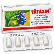 Supozitoare Tatazin 10x1,5g - ELZIN PLANT