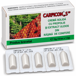 Supozitoare Carpicon S blister 10x1,5g - ELZIN PLANT