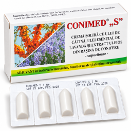 Supozitoare Conimed S 10x1g - ELZIN PLANT