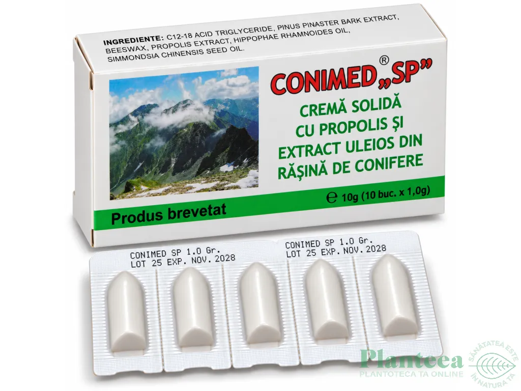 Supozitoare Conimed SP 10x1g - ELZIN PLANT