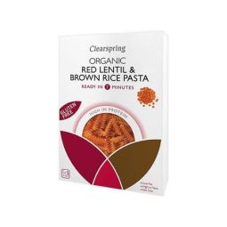 Paste fusilli linte rosie orez brun eco 250g - CLEARSPRING