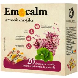 Emocalm drops lavanda roinita fara zahar 20cp - DACIA PLANT