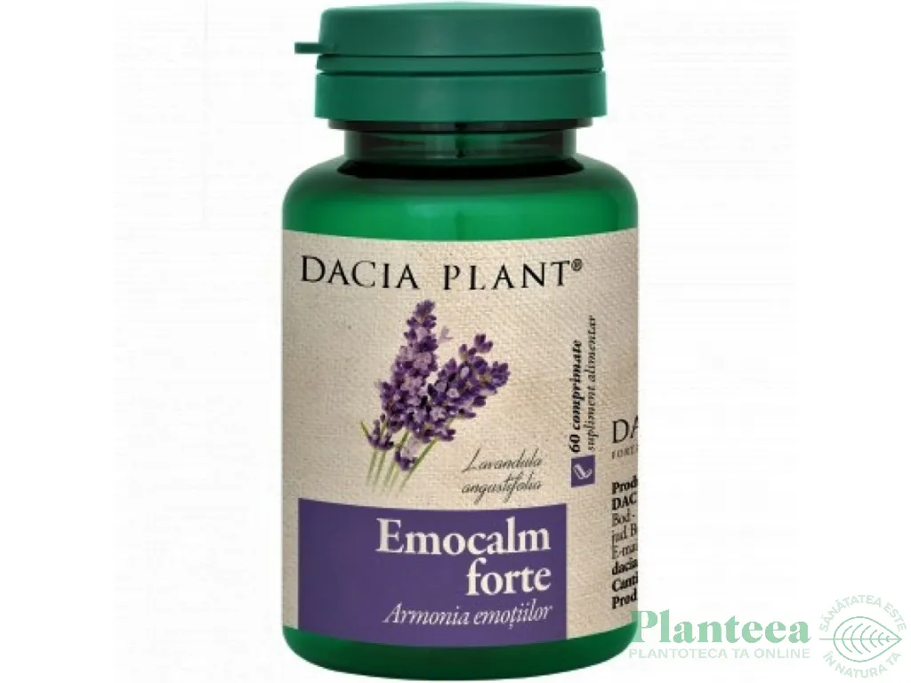 EmoCalm forte 60cp - DACIA PLANT