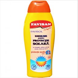 Emulsie protectie solara spf15 FaviSol 200ml - FAVISAN