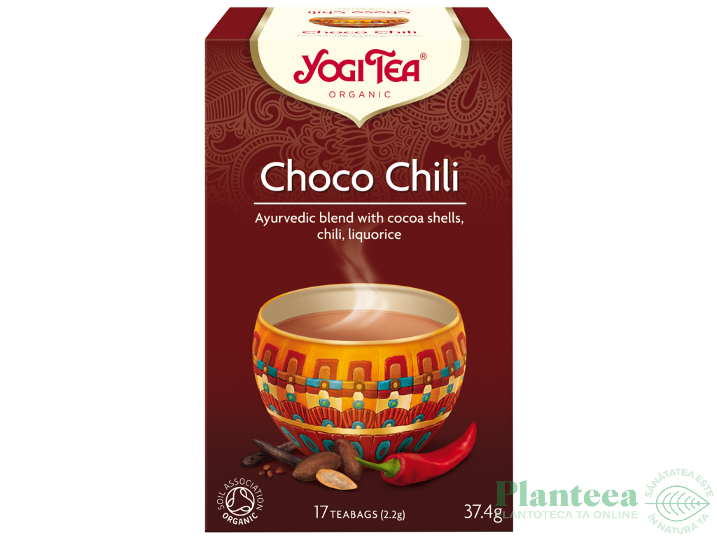 Ceai Choco Chilli eco 17dz - YOGI TEA